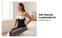 Compression Binder Strapless Waist Sleeveless Midsection Shaping Shapewear