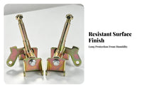 Steering Joint Yoke Assembly | Yellow Zinc Finish, Threaded Upright bolt, Front Steering joint Assembly, for ATV Repair