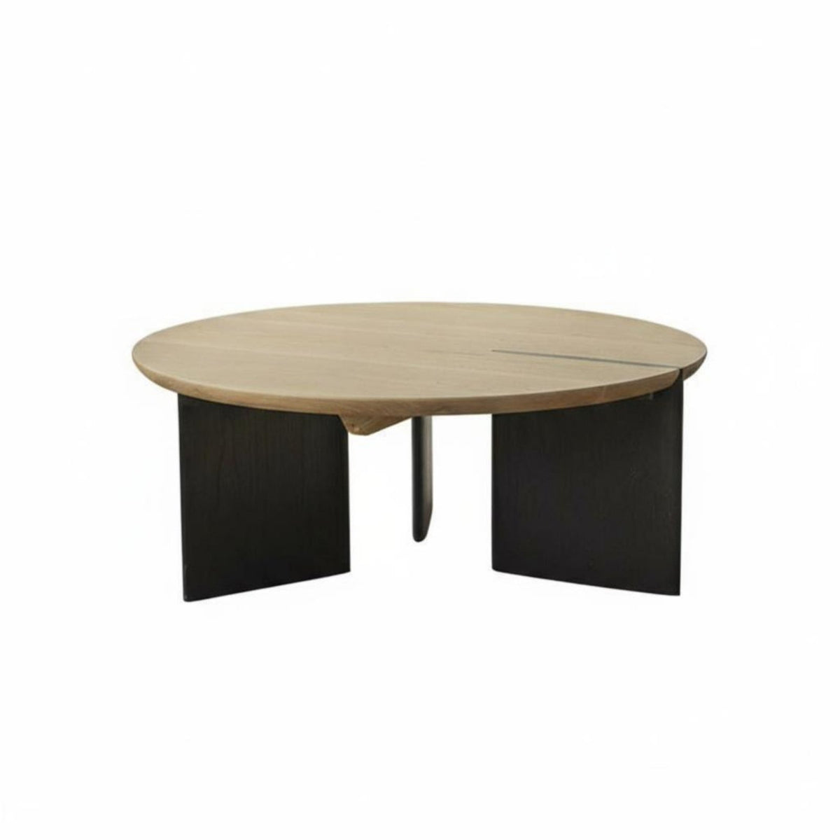 2 Pieces Round stacking Table Set Nordic artistic stacking Table Set Space-Saving sturdy Construction for residents, Families