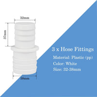 Pool Hose Adapter for Pangea Tech - Swimming Pool Hose Adapter Nozzle Adapter 32mm