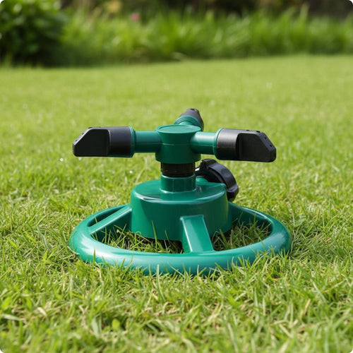 360 Degree Sprinkler Easy to Use Rotating Sprinkler for Lawn, Outdoor