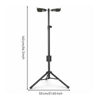 Floor Guitar Stand Non Slip Tripod Guitar Stand Secure for Artists, Home Rehearsal Music Studio