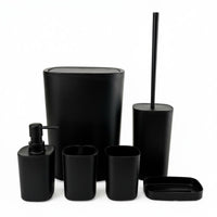 6 Pieces 6-Piece Washroom Organizer Great Gift Idea 6-Piece Vanity Set Sturdy