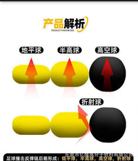 守门员训练反弹链障碍物标志物门将扑球灵敏反应足球训练辅助用具