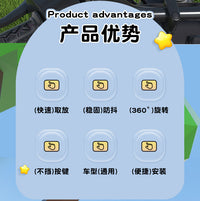 Waterproof and Sunshade Phone Mount for Electric Bicycles and Motorcycles
