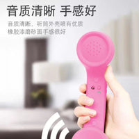 Type-c直插手机听筒话筒耳机复古电话式座机手柄听筒 C口外接话筒