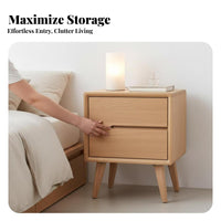 Bedside Drawer Unit Nordic Design Nightstand Easy Assembly for Dorm Room