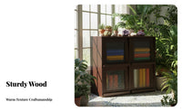 Minimalist Design Side Display Shelf Multi-Functional Tall Narrow Cabinet Space-Saving bookshelf Freestanding for Book Lovers, Apartment Dwellers, Homeowners, Living Room, Home Office, Small Spaces, Bedroom