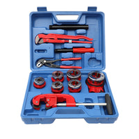 Carry Handle Pipe Threader Kit Hard Carrying Case Pipe Threading Die Set