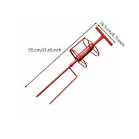 Irrigation Hose Puller Labor-Saving Pipe Guide Tool Heavy-Duty Steel for Orchard