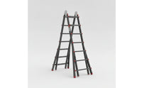Convertible Telescopic Ladder Adjustable Telescopic Extension Ladder Retractable Foldable for Renovation