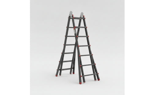 Convertible Telescopic Ladder Adjustable Telescopic Extension Ladder Retractable Foldable for Renovation