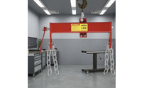 Engine Hoist Leveler Manual Engine Load Adjuster with Chains Heavysturdy Workshop Crane Accessory for Hobbyists, Home Garages