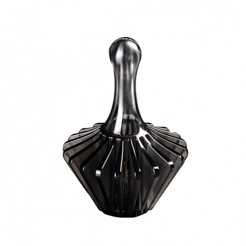 Cone Coffee Strainer Press Long Handle Handheld Cone Strainer Press Even Water Distribution Crystal Resin Coffee Dripper