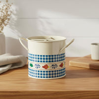 Chopstick Storage Bucket Drainable Divided Utensil Holder Easy to Clean Flatware Ventilated Rack for Kitchen Countertop