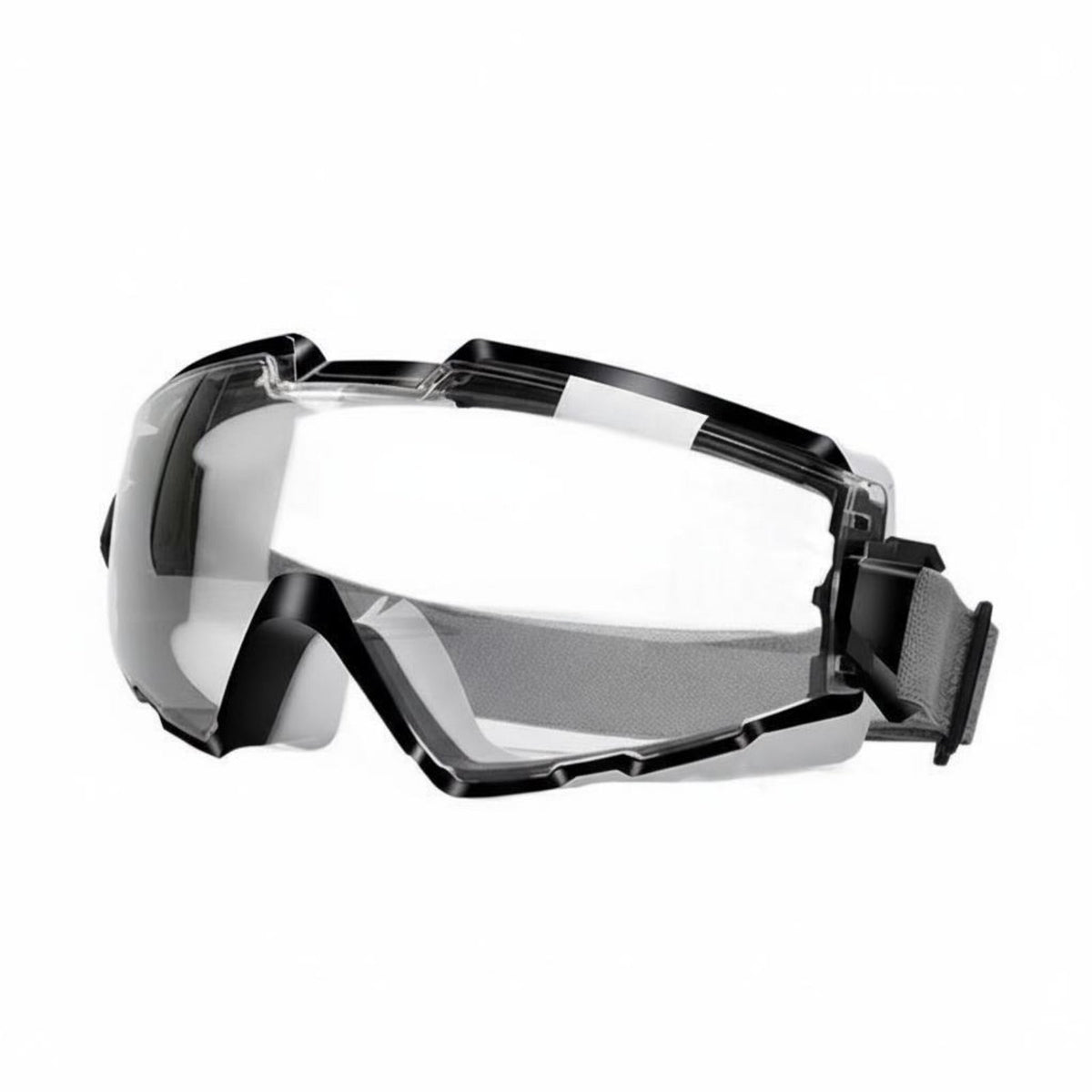 Dust Proof Fully Enclosed Safety Goggles Windproof Anti-Fog Work Goggles Shock Resistant for Industrial Workers, Construction, Woodworking