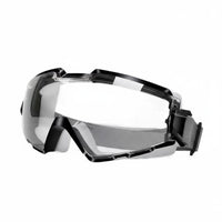 Dust Proof Fully Enclosed Safety Goggles Windproof Anti-Fog Work Goggles Shock Resistant for Industrial Workers, Construction, Woodworking