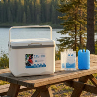 Insulated Cooler Box Sturdy Portable Cooler Box Freezer-Style Gasket