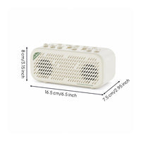 Ambient Sound Machine with Speaker Compact Ambient Sound Speaker with Light Portable for Adults, Nursery, Office