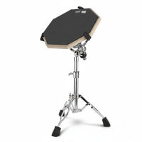 12 Inch Drum Practice Pad Set Good Rebound 12 Inch Drum Practice Pad Portable