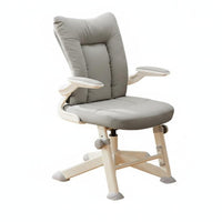 Adjustable Student Task Chair Ergonomic Design Office Furniture Thick pad Seat effortless Rolling Casters for Study Room