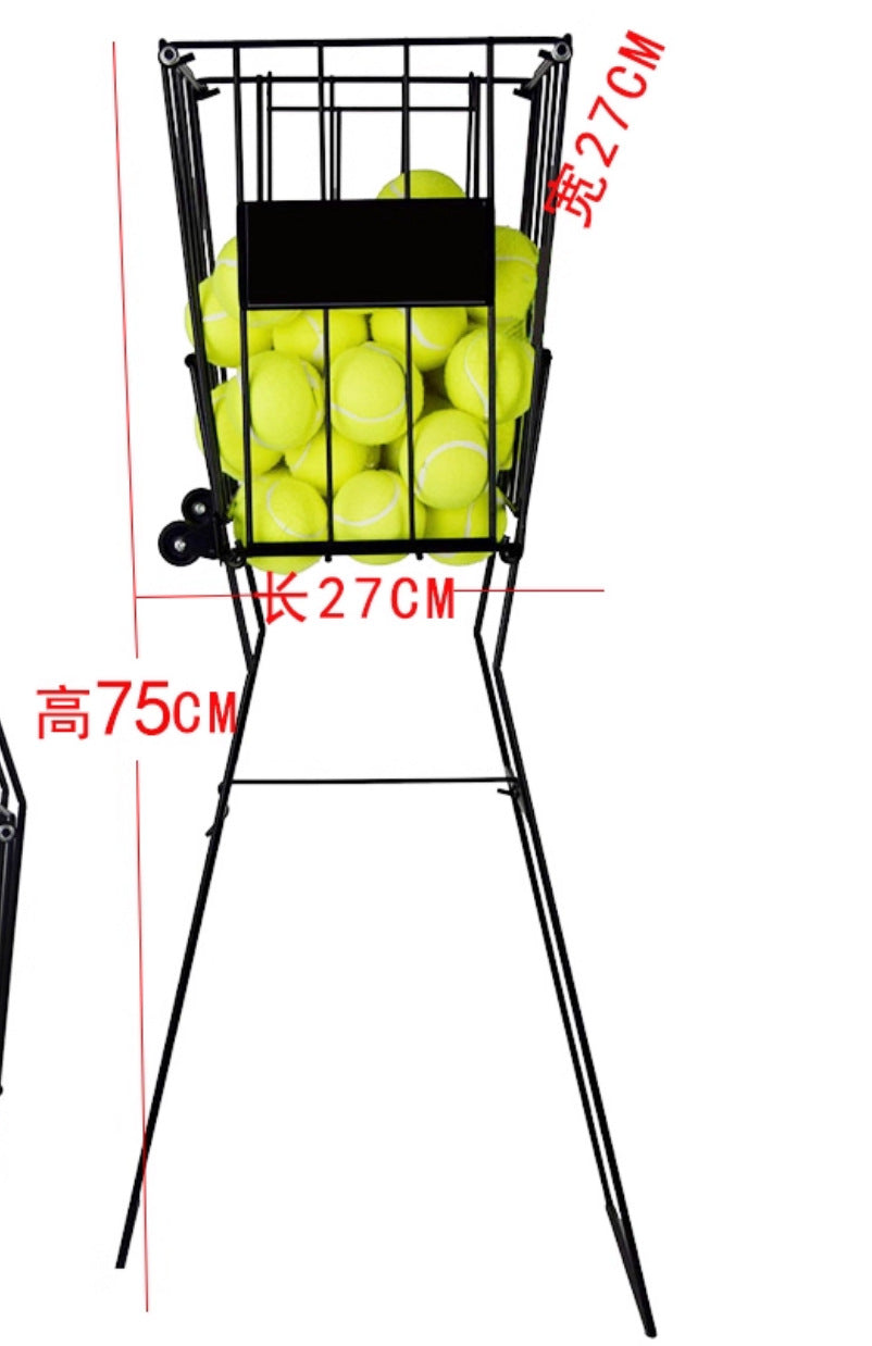 白色网球框捡球筐捡球框拣球器网球筐捡球篮装球车72只装