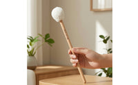 Wooden Marimba Mallets with Beech Wood Handle Warm Marimba Mallet with Wood Handle Professional Glockenspiel Mallets Balanced for Studio, Practice