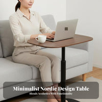Adjustable C-Shaped Table rotate Top Household Furniture Space-Saving Design
