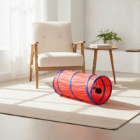 Foldable Collapsible Cat Tunnel Interactive Cat Tunnel Indoor Pet Toy Portable for Cats, Kittens, Living Room