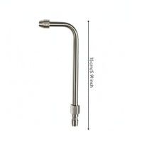 Slim Cleaning Spray Rod with Metal Fittings Straight Washing Wand