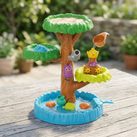 Kids Sand and Water Play Table Compact Sand and Water Table Educational Playset Multi-Piece for Garden, Patio