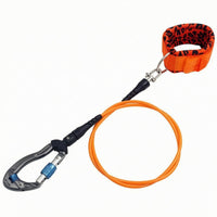 Unrestricted Diving Safety Lanyard Swivel Hardware Clip Carabiner Lanyard