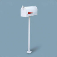 Standing Mailbox Large Capacity Mailbox Post Box Weather-Resistant for Yard