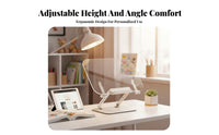 Adjustable Transparent Bookrest Hands-Unrestricted Adjustable Document Riser