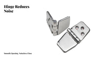 3 Inch Stainless Steel Hinge Stainless Steel Door Hinge Polished Finish for Yacht, Locker