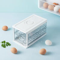 Drawer Egg Storage Box Date Tracker Marker Refrigerator Egg Dispenser
