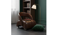 Rolling Stool with Backrest Low Rolling Seat Covering Resistant Small Wheel Seat for Living Room
