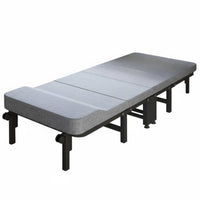 Adjustable Recliner Bed Foldable Design Adjustable Nap Cot Space-Saving Storage Padded Padding for Adults, Travelers, Travel