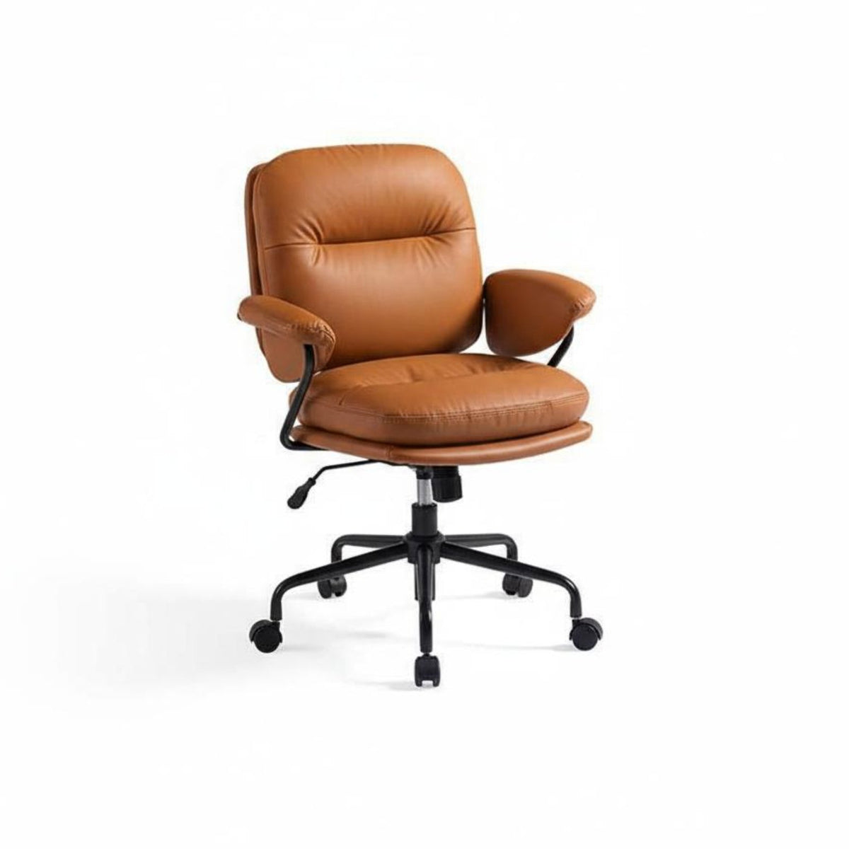 Ergonomic Professional Chair Highspine Support rotate Seat Padded Armrests Plush pading for Students, Professionals, Workplace