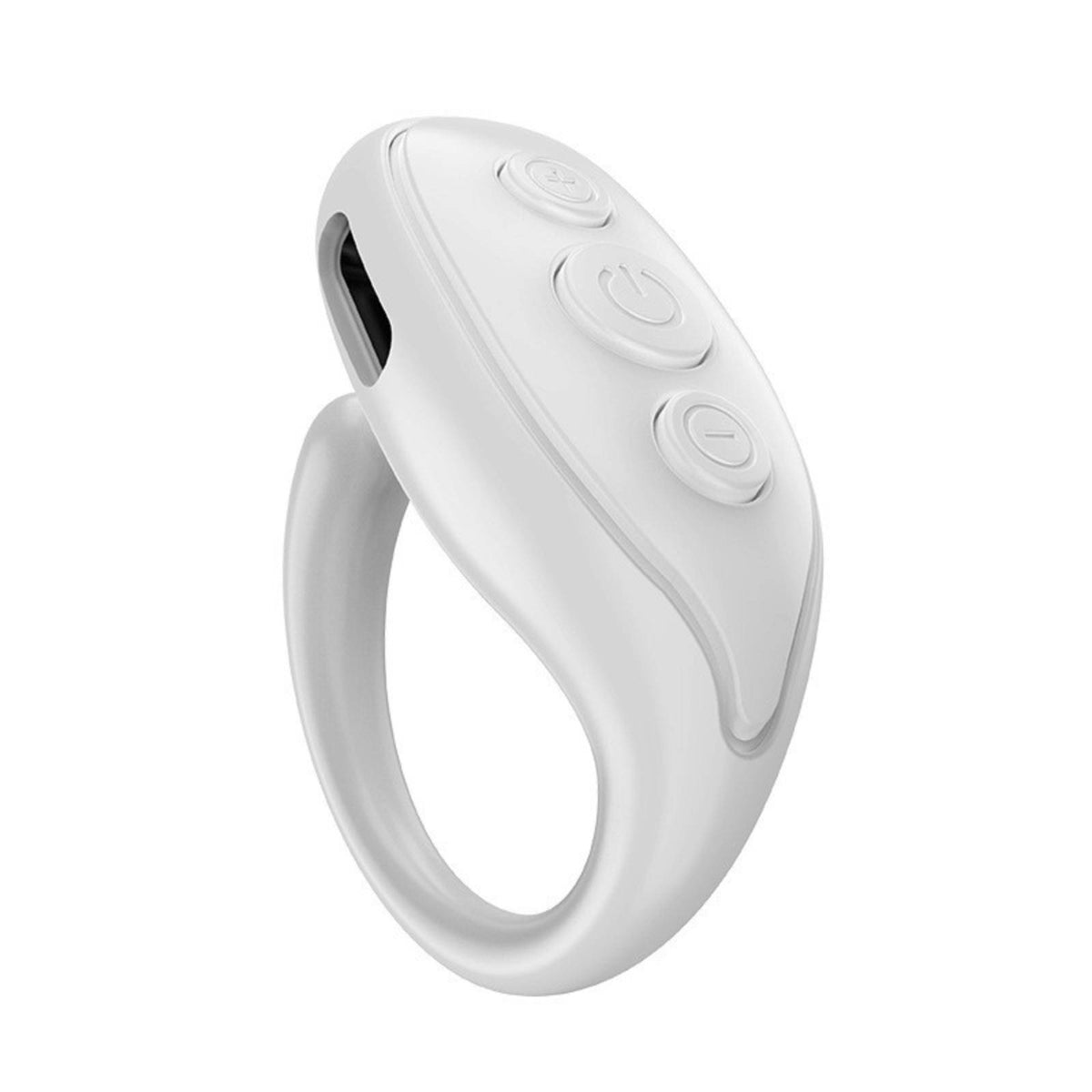 Rechargeable Finger-Worn Controller with Charging Case Compact Bluetooth Finger-Worn Controller Lightweight Controller Small for Media Browsing