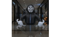 Spooky Inflatable Grim Reaper Outdoor Grim Reaper Inflatable Creepy Giant for Homeowners, Party Hosts, Yard, Porch, Haunted House