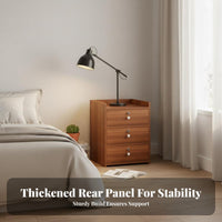 Nightstand with Drawers Modern and design Bedside Cabinet Multi-Functional for Office