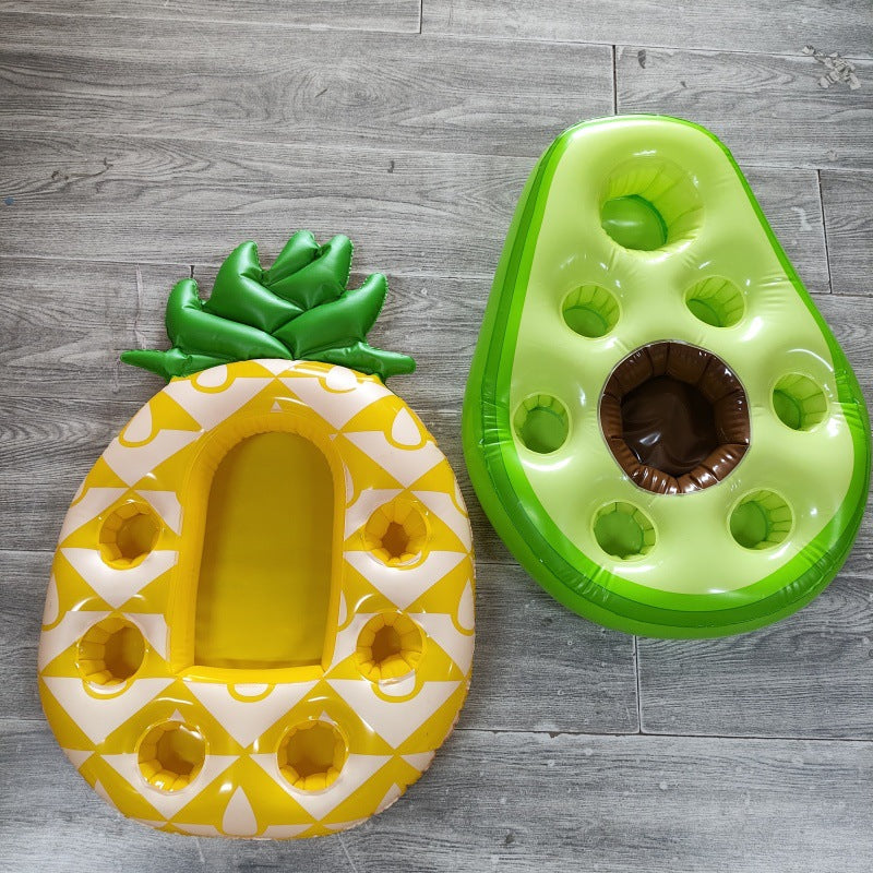 PVC Inflatable Pineapple Ice Bucket Drink Holder for Pool Party