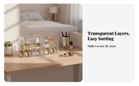 Stackable Acrylic Drawer unit particle-proofproof Stackable Acrylic Drawer Set for Bedroom