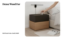Stackable Block End Table Modern Design Interchangeable Drawer Box Space-Saving Versatile Use for Apartment Dwellers