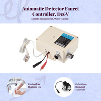 Induction Faucet Detector, Touchless Bathroom Sink Controller, Battery-Operated Accessory for enhancement, Easy Installation