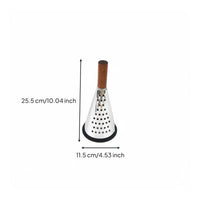 Cylindrical Grater Easy to Use Round Cheese Shredder Professional Grade Food Shredder for Cooking
