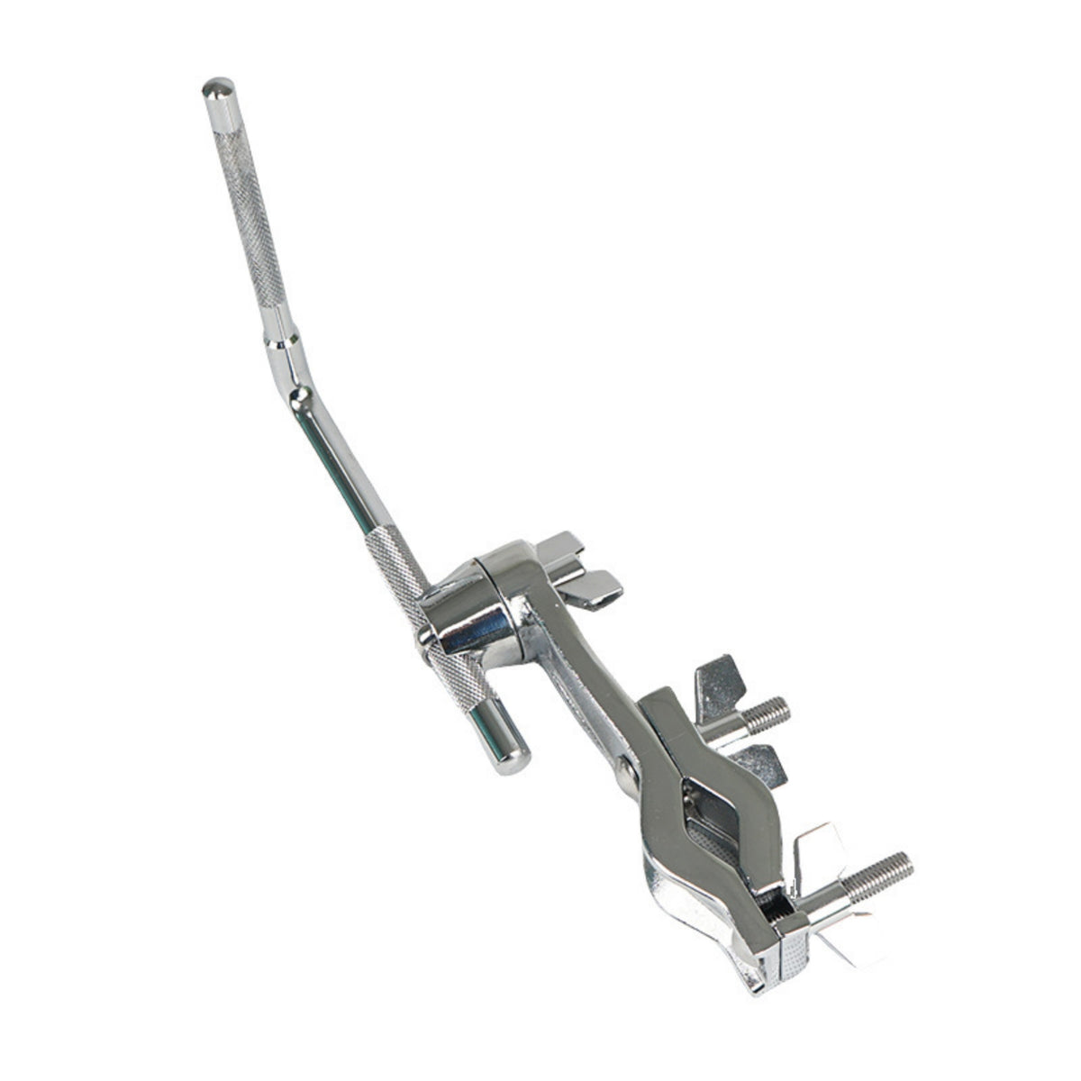 Cowbell Clamp with Mounting Post Compact Cowbell Mount Percussion Mount Non-Slip Extension Rack Universal for Drummers, Stage