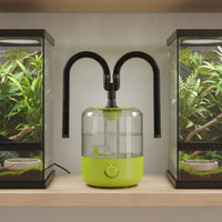 Reptile Humidifier Rotary Control Reptile Fogger Terrarium Humidifier Adjustable Terrarium Fogger Compact for Amphibian Owners