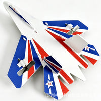 Remote Control Fighter Jet Model with One-Key Takeoff